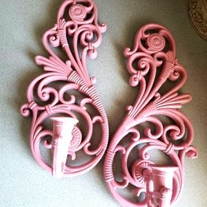 Vtg. Wall sconces